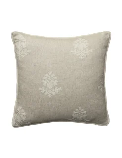 Alba Ivory Throw Pillow 55x55CM