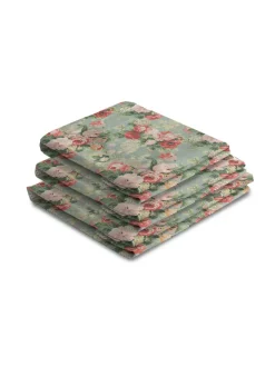 Cocobella 3.5 Seater Sofa Cover in English Garden Grey Skies - Hand Made in USA