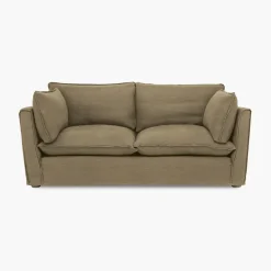 Cocobella 2.5 Seater Sofa in Boho Parchment - Hand Made in USA