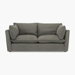 Cocobella 2.5 Seater Sofa in Boho Cloud Grey - Hand Made in USA